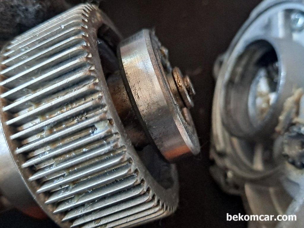 혼다 어코드 V6 스타터모터 메인기어 모습|贝科姆汽车 (bekomcar)
