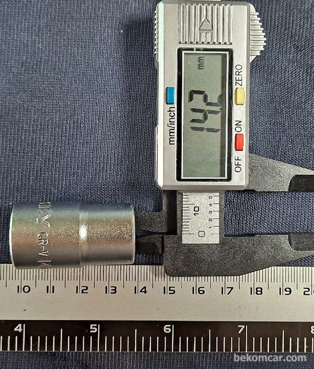 14mm 6각 소켓, 1/2"|베콤카 차량정밀진단