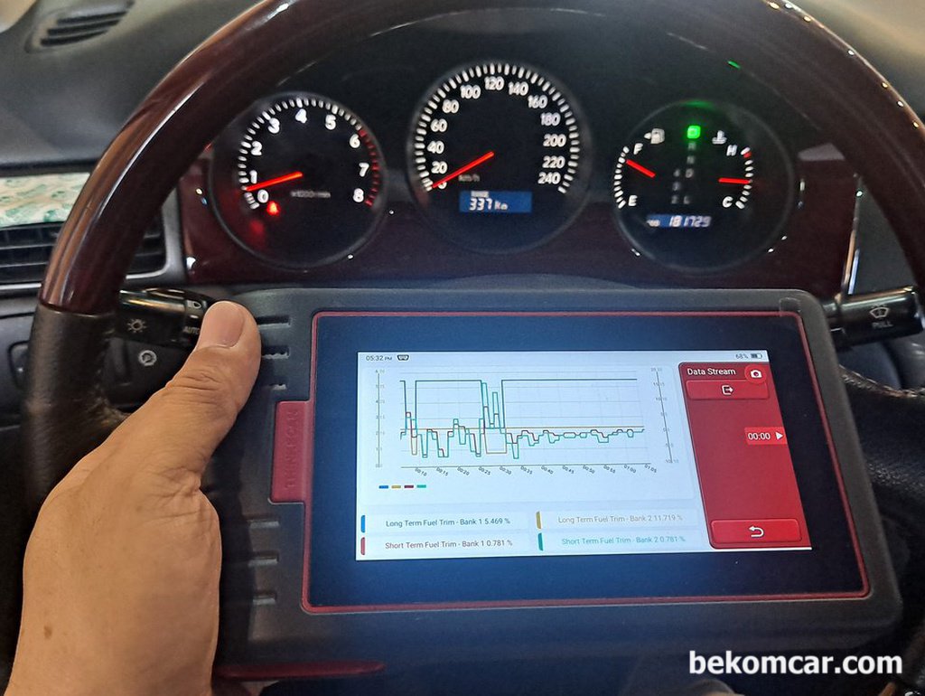 렉서스 ES330 건강검진 (bekomcar), 연료보정값 (STFT, LTFT)스캔결과|bekomcar.com