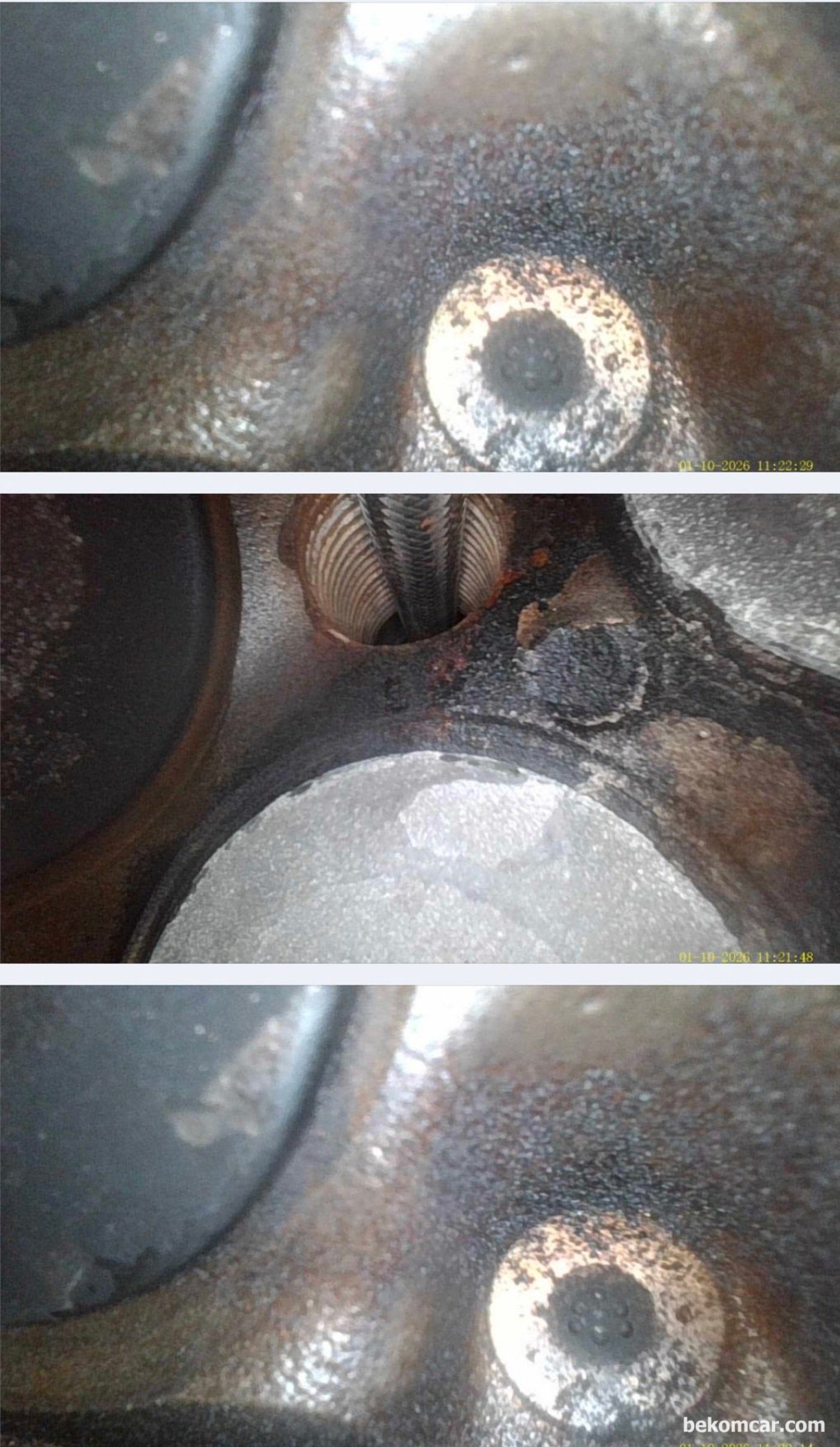 현대자동차 아반테 AD 2017년 1.6L GDI 엔진 중고차 구매동행 실린더 내시경 기록이다. 중고차 매매단지는 수원 SK V1 이다.|贝科姆汽车 (bekomcar)