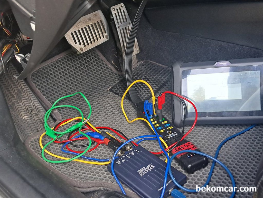 스코프 파형분석 사례, HONDA, 2007, 시빅 하이브리드, 340,863km|bekomcar.com