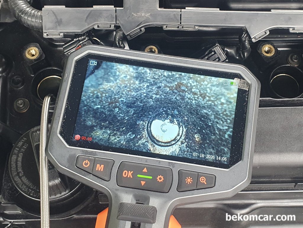 직분사 카본제거 프로젝트 진행상황. 혼다 어코드 9세대 2.4L GDI엔진|بيكومكار (bekomcar)