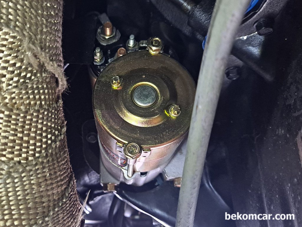 쉐보레 스포츠카 콜벳 C3 스타트모터 교환|بيكومكار (bekomcar)