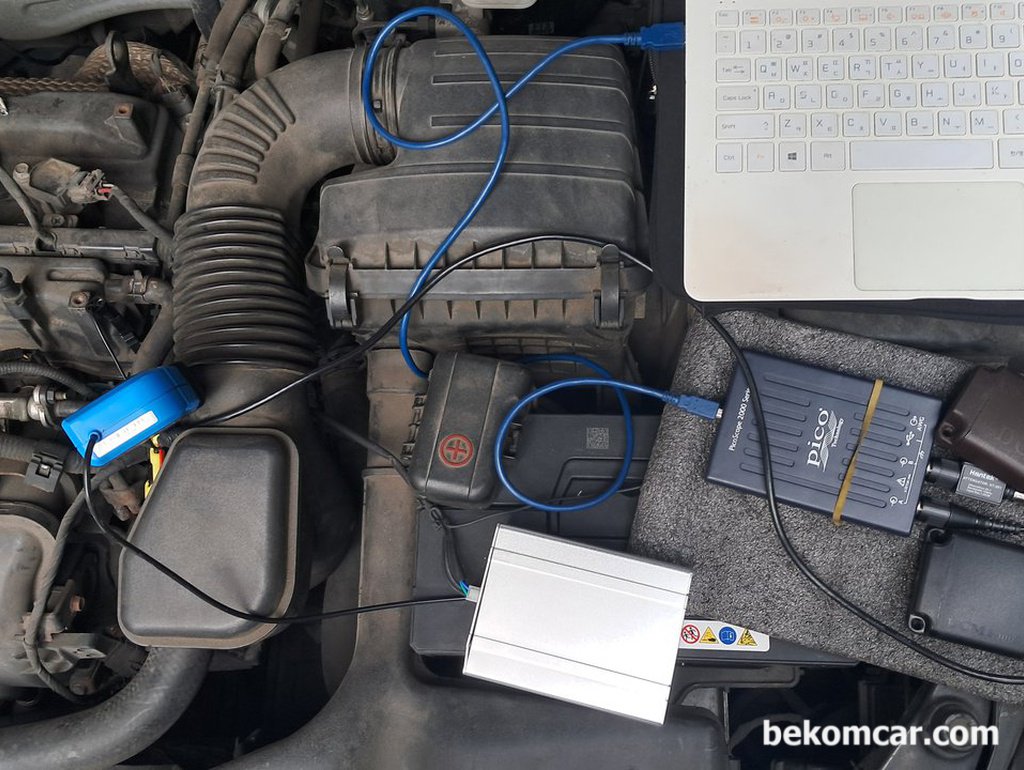 현대자동차 YF쏘나타, 연비향상장치 DCM3000, DCM5000, DCM7000 데이터분석|bekomcar.com
