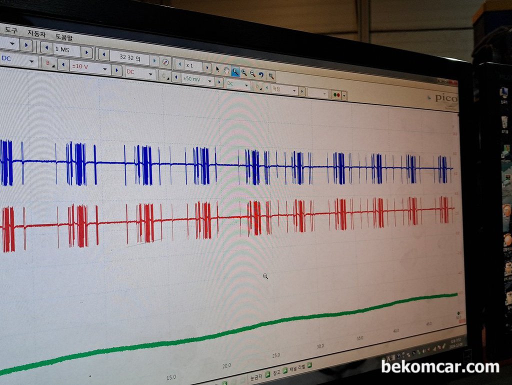 F10 528i CAN High & Low 캔통신 NO ACK 파형|bekomcar.com