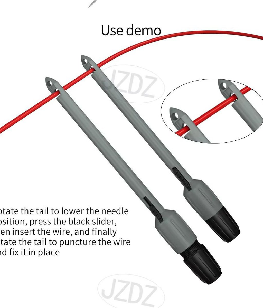 JZDZ 2PCS Insulation Wire Piercing Probe Wire Piercing Clips|ベコムカー (bekomcar)