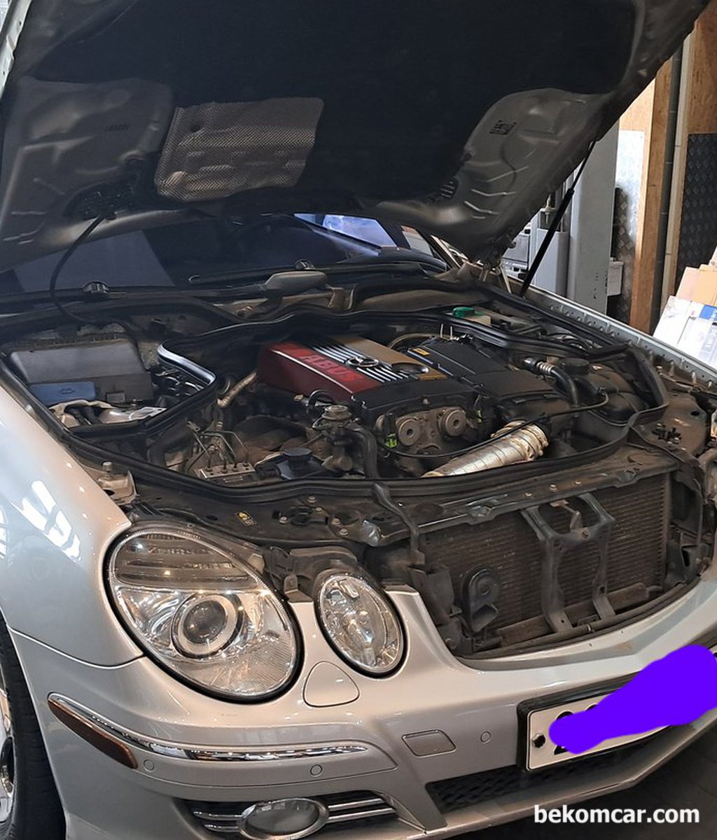 W211 후기형 2007년 E200K 벤츠의 고질적인 호스 크랙이 어디에 있나요?|贝科姆汽车 (bekomcar)