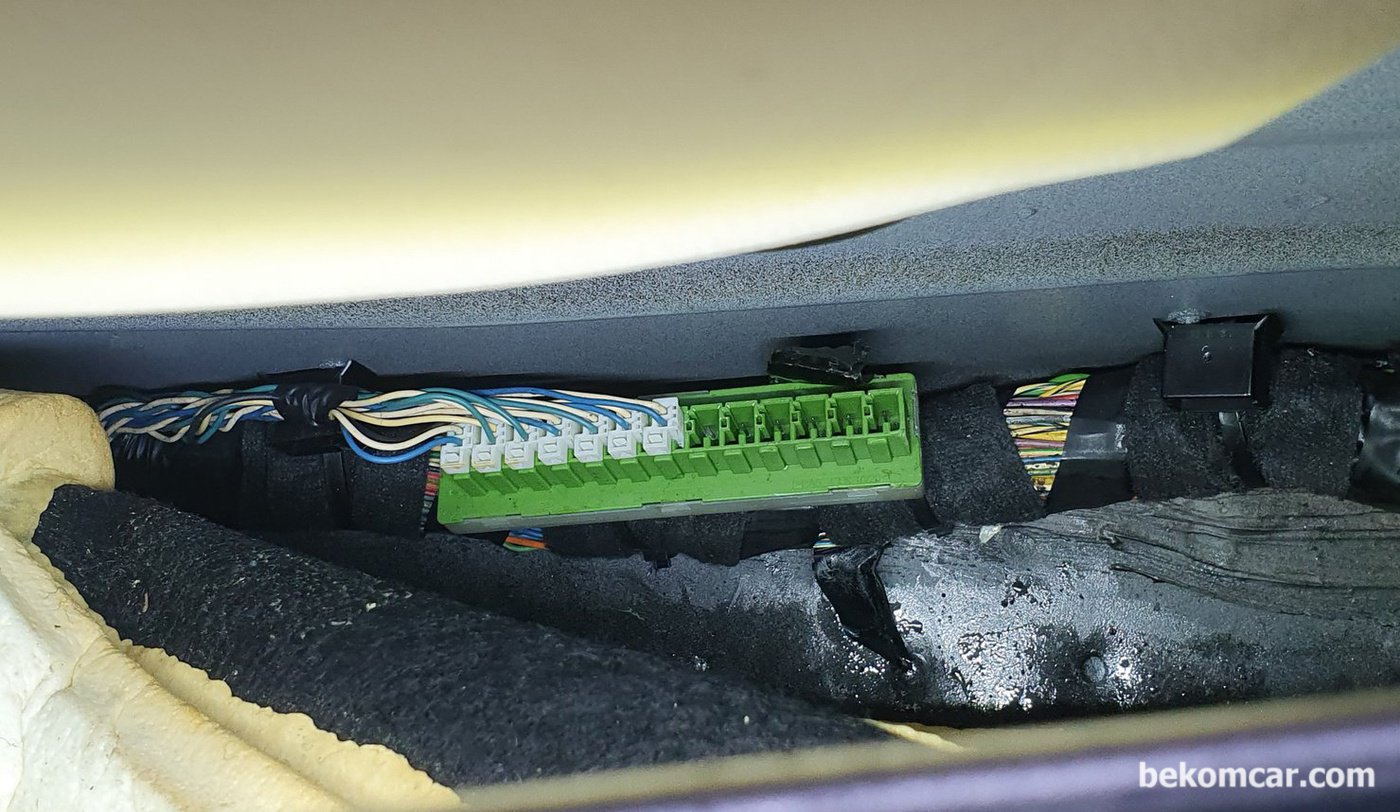 REAR STAR CONNECTOR LOCATION|بيكومكار  (bekomcar)