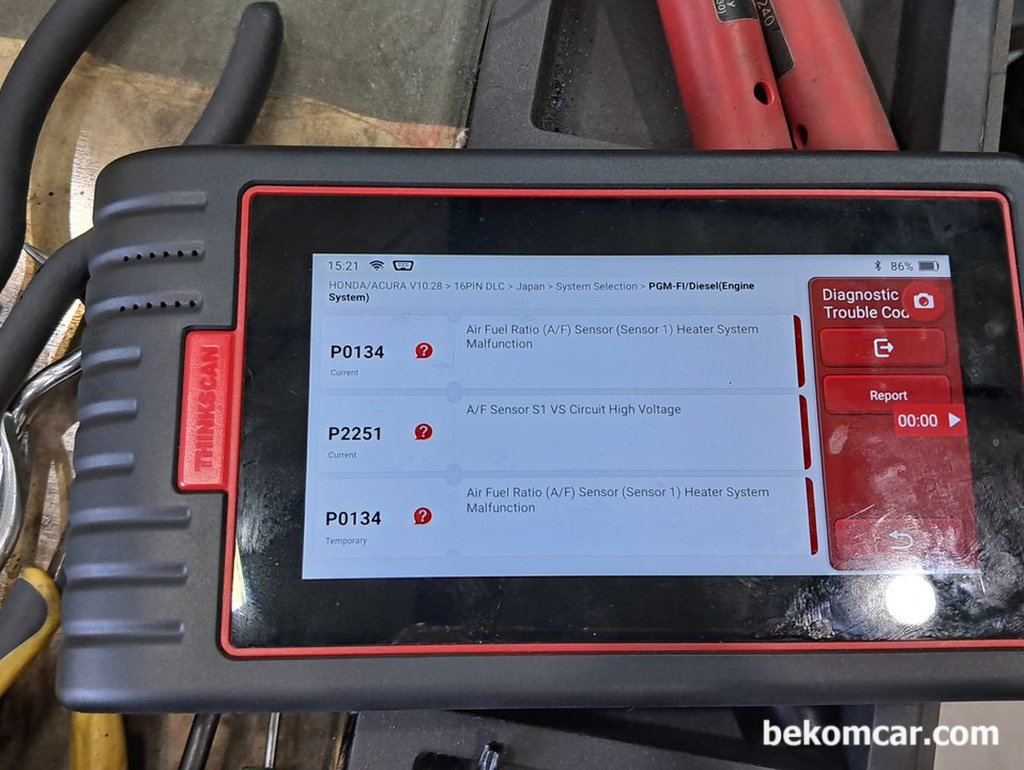혼다 레전드 4세대 3.7 AFR센서 고장코드 P0134|bekomcar.com