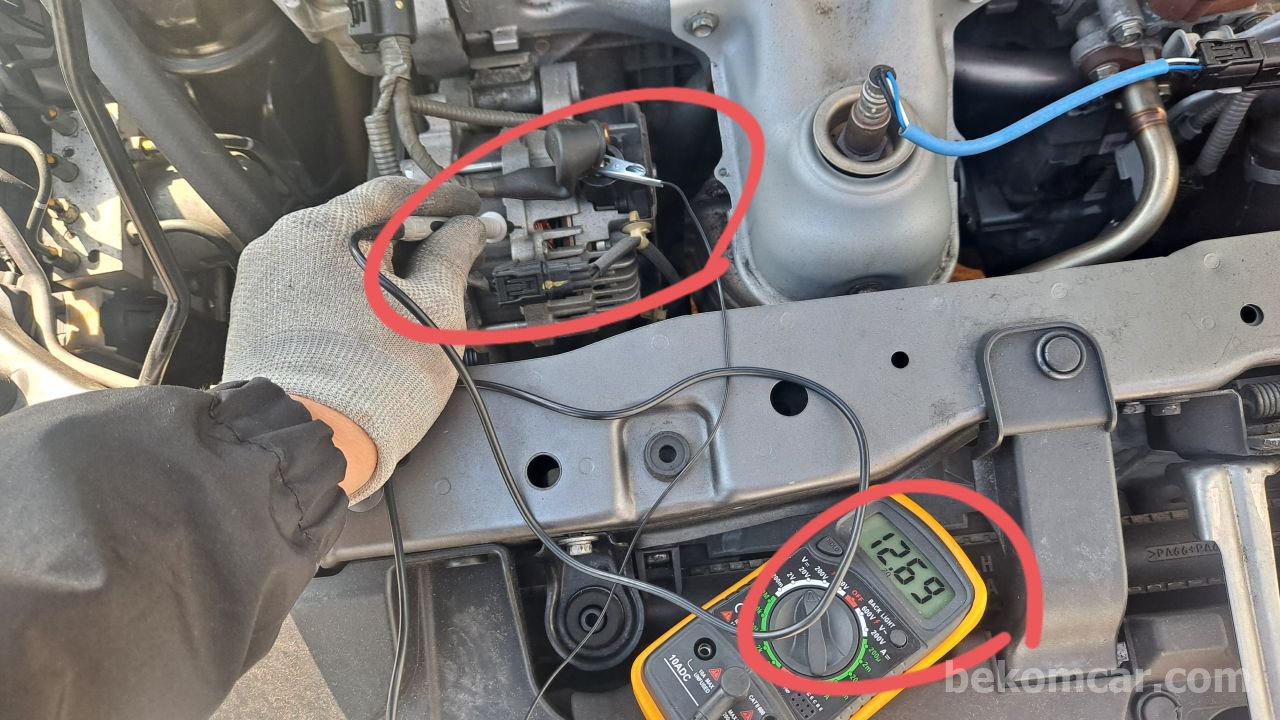 二手车购买检查 交流发电机故障案例 贝科姆汽车 Bekomcar