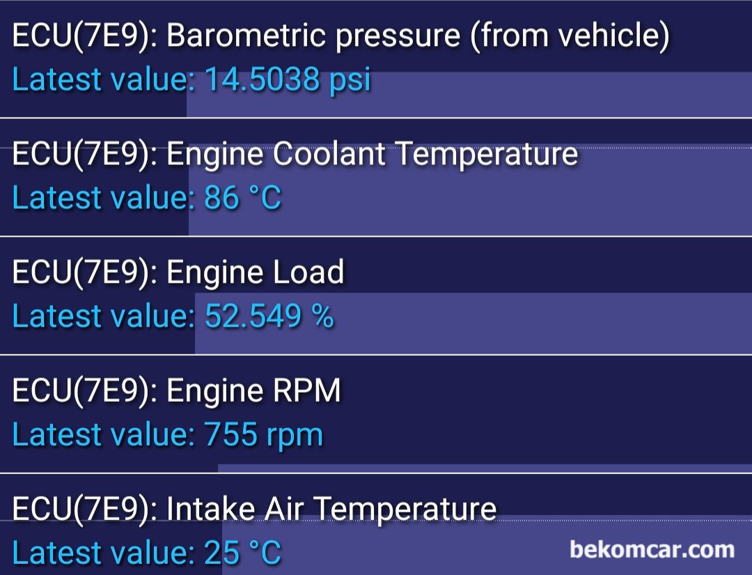 OBD2 실시간 차량내 정보파악하여 진단하기, |ベコムカー (bekomcar)