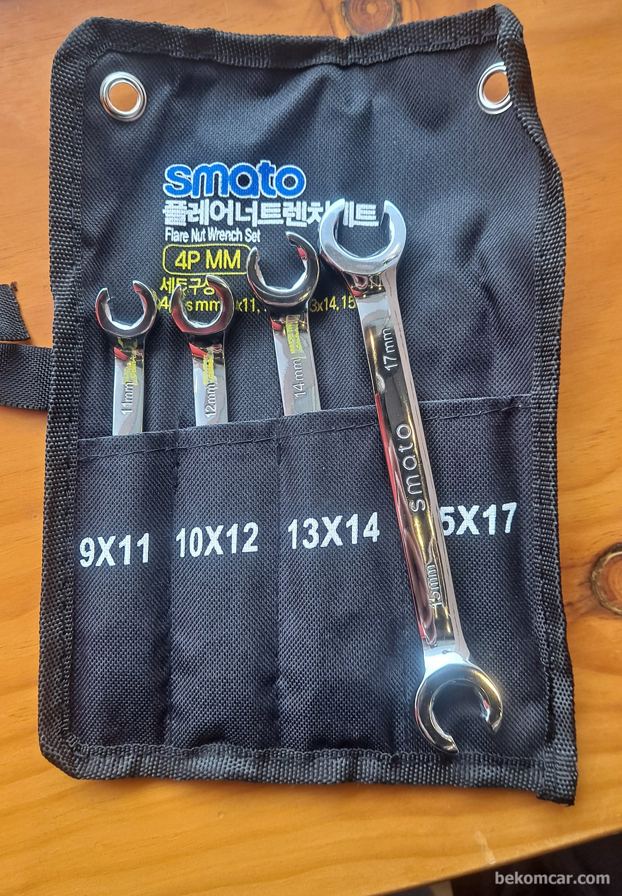플레어너트 기본세트 9, 10, 11, 12, 13, 14, 15, 17mm|بيكومكار  (bekomcar)