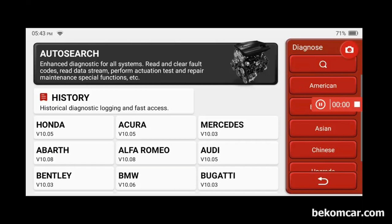 Full System 자동차 진단기 구매로 좀 더 체계적 분석.진단 에 도움, 자동차 풀시스템 진단기 THINKCAR 진단기 MAX로 Full OBD2 10모드 와 28가지 리셋기능이 있다. Full System진단은 국산차부터 페라리 람보까지 다 가능하다.|ベコムカー (bekomcar)