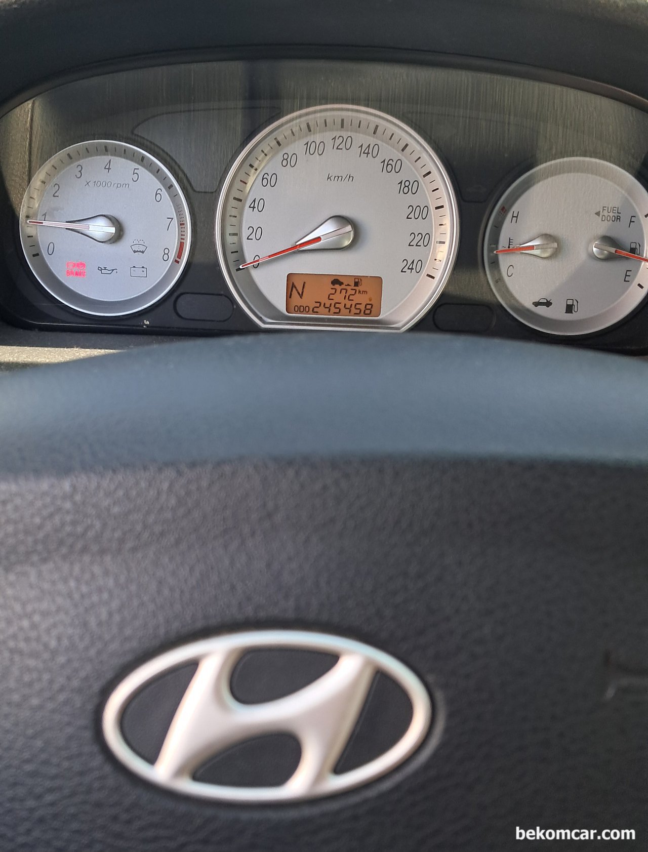 2005년 NF쏘나타 245,458km 종합검사 결과, 대 만족, 2005년 NF쏘나타 245,458km 종합검사 결과, 대 만족이다. 공기과잉률 람다값은 1+-0.1 기준값에 1.02 이다. 1.02람다값은 2% 연료보정값 으로 해석이 된다.|베콤카 중고차구매진단