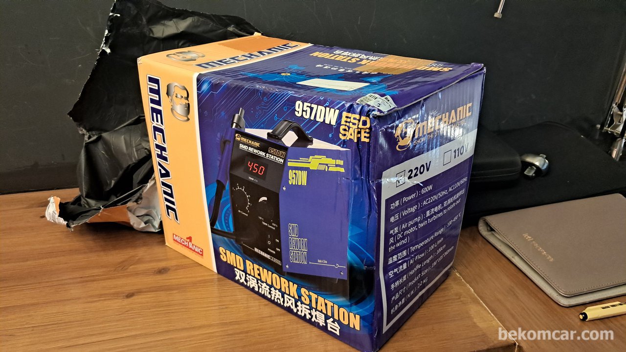 클릭하면 슬라이드쇼로 보실수 있습니다 Top Image-MECHANIC 957DW Soldering Stations|베콤카 차량정밀진단