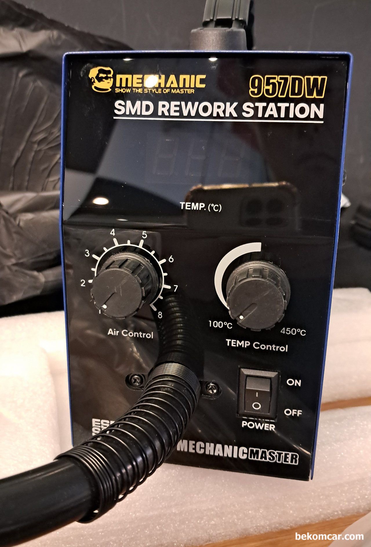 ECU수리 열풍기 납땜장비 MECHANIC 957DW Soldering Stations, 브랜드는 MECHANIC으로 믿을만한 브랜드이다. ECU수리 열풍기 납땜장비 MECHANIC 957DW Soldering Stations 이다.|بيكومكار  (bekomcar)