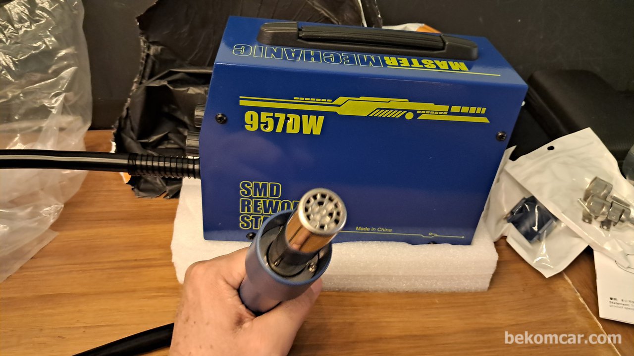 클릭하면 슬라이드쇼로 보실수 있습니다 Left Image-MECHANIC 957DW Soldering Stations|베콤카 차량정밀진단