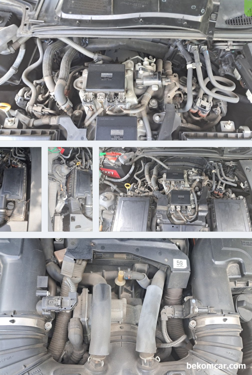 2010년 렉서스 LS460 V8 1UR-FSE 엔진, ABS 고장진단사례 (C1345 & C1368), 2010년 렉서스 LS460 V8 1UR-FSE 엔진, ABS 고장진단 하면서 엔진룸 육안점검도 함께 한다. 지금껏 본 LS460 중에서 상다히 관리가 잘 된 차량이라고 생각한다. 아쉽게도 ABS모듈 고장으로 진단 결론을 내린다.|ベコムカー (bekomcar)