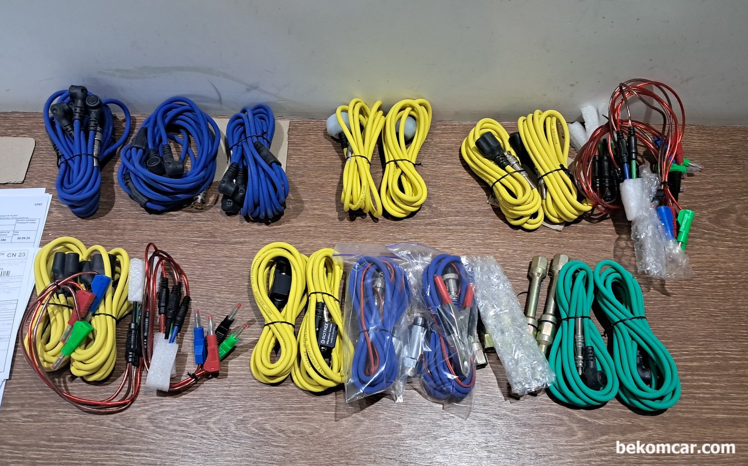 ROTKEE 실린더압력센서, 펄스센서, 진동센 &  프로브 수입 유통, 베콤카는 ROTKEE의 한국공식 딜러로 이번에 국내 유명한 수입차 정비소에 납품한 실린더압력센서, 펄스센서, 진동센서 및 프로브 등이다. 정비사가 차량고장 진단시 상당한 정확성과 시간절약을 제공한다.|베콤카 차량정밀진단