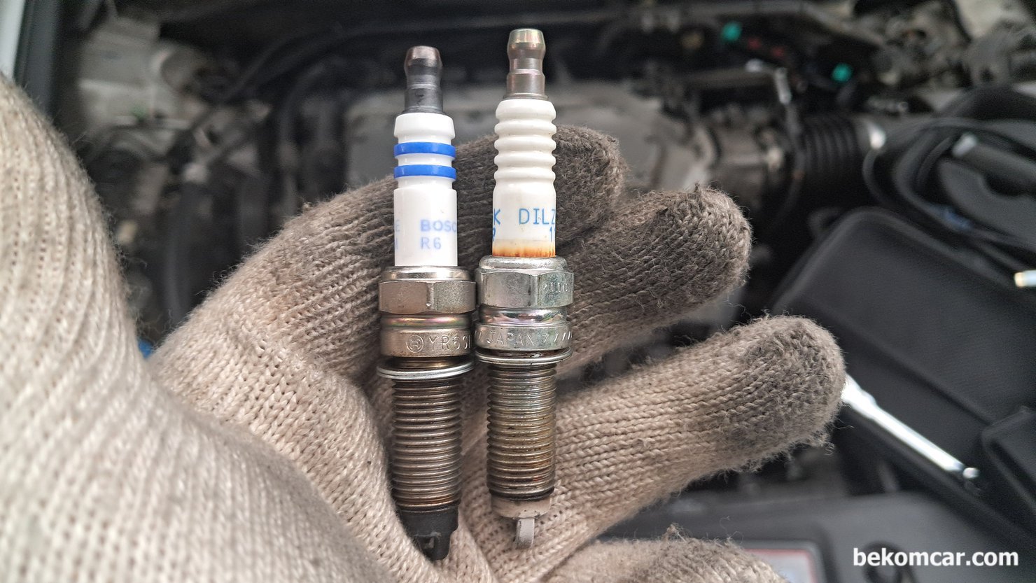 점화코일 점화플러그 인젝터 등 순정 OEM사용 권장이유, 보수 점화플러그 역시 특정 차량에 맞는것만 사용하기를 권장한다.|بيكومكار  (bekomcar)
