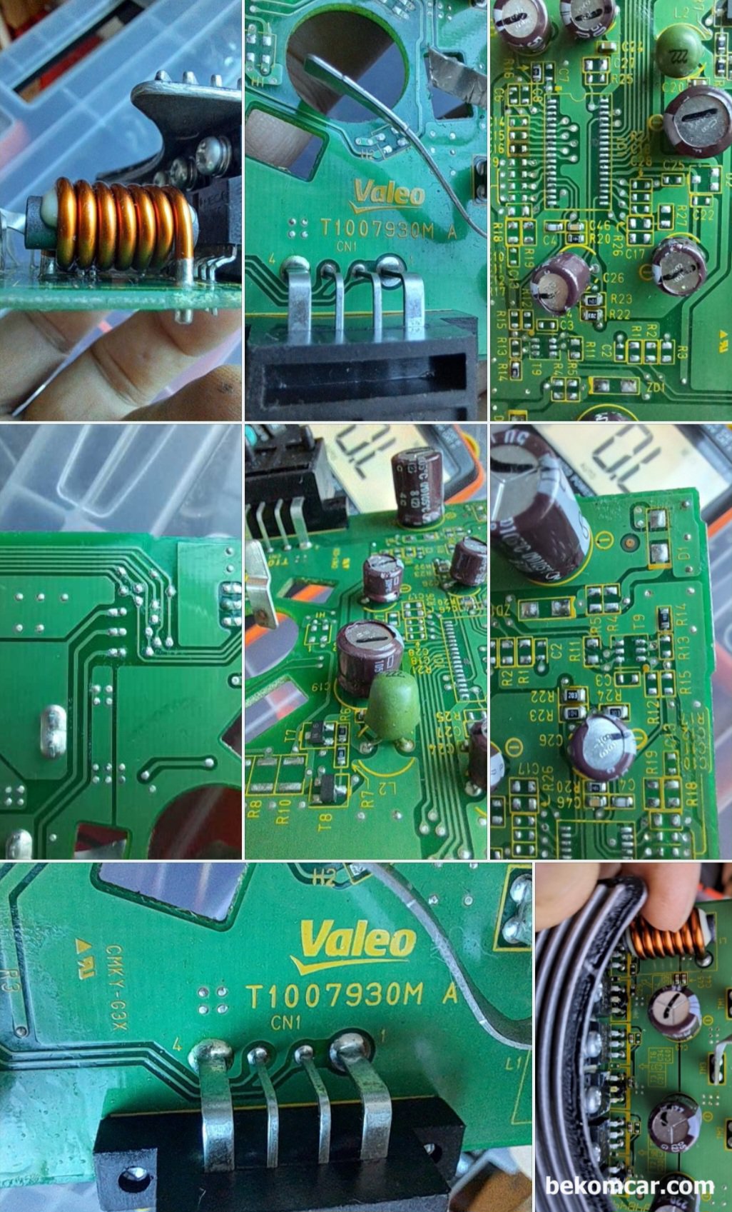혼다 시빅 8세대 하이브리드 IMA IPU팬모터, P1634 충전불가 고장코드, 혼다 시빅 하이브리드 8세대 IMA IPU팬모터 모듈사진 자료이다.   12V 배터리가 충전되지 않는 현상으로  P1634 고장코드가 스캔 될때 참고 할 자료이다.|ベコムカー (bekomcar)