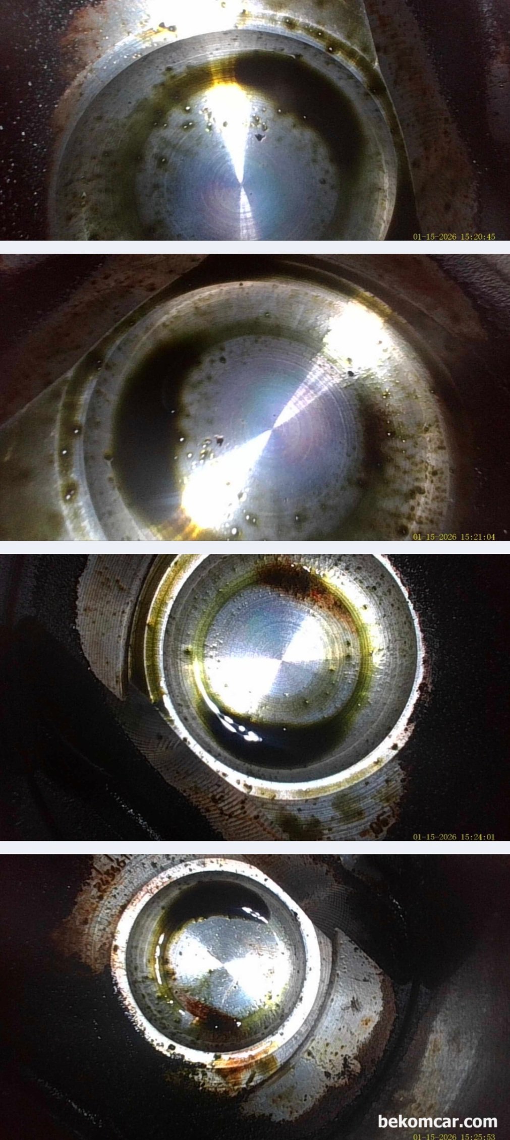 쉐보레 올 뉴 말리부 1.5T 에코텍 엔진, 냉간시 순간실화 증상 진단기록, 쉐보레 올 뉴 말리부 1.5T 에코텍 엔진, 약 14만키로 주행, 냉간시 순간 실화가 발생하고 약만 메케한 냄새 원인은 실린더내 액체가 원인으로 진단된다. 이런경우 공연비 이상으로 실화가 발생한다. 4개 실린더 점화에 걸리는 시간은 약 0.2초 정도이다. 그러니 1초가 지나면 약 5번 정도 점화. 연소가 되고 10초 정도이면 50번 정도 점화 연소가 된다. 실린더내 액체가 연소되어 조금 지나면 멀쩡 해지는것이다.|ベコムカー (bekomcar)