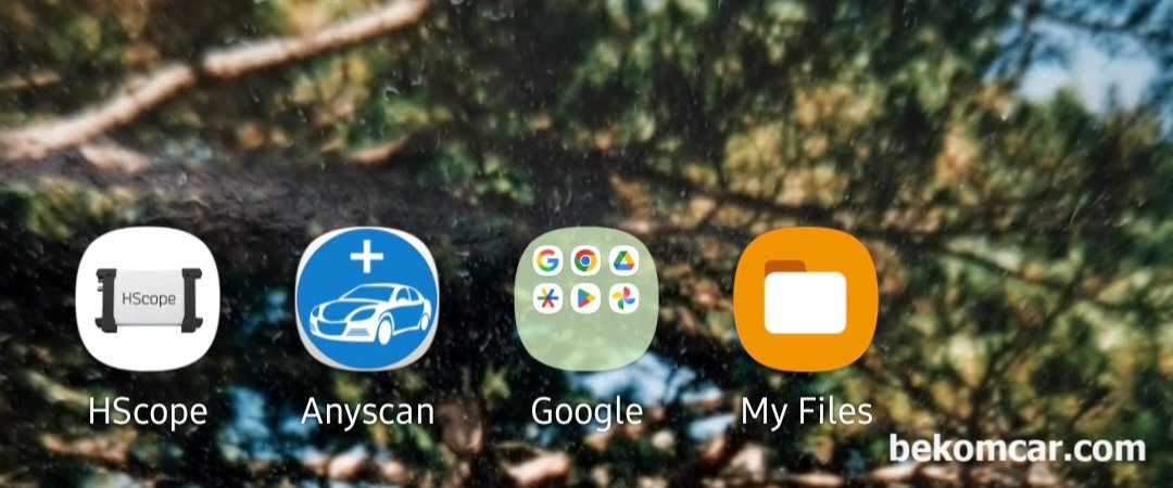 点击幻灯片放映。 바탕화면에 HScope 아이콘 확인|贝科姆汽车 (bekomcar)
