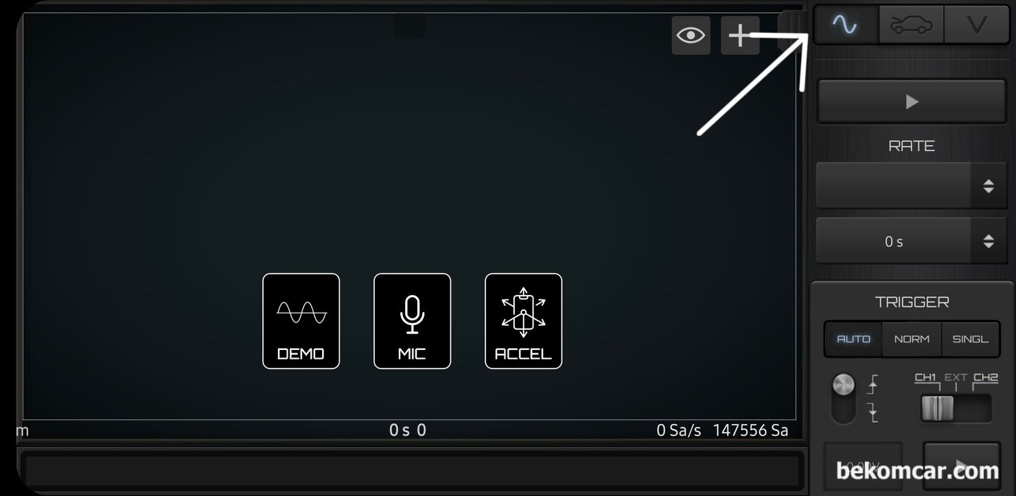 点击幻灯片放映。 일반 오실로스코프 화면|贝科姆汽车 (bekomcar)
