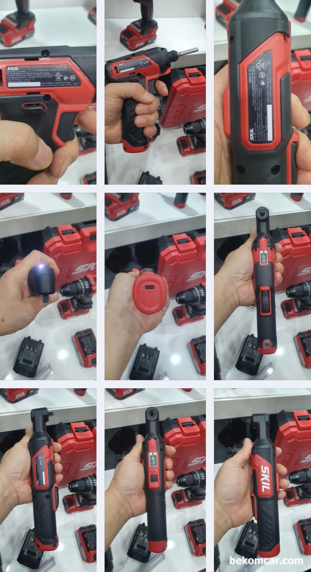 킨텍스 KOREA BUILD WEEK 전시장, SKIL 전시장, |贝科姆汽车 (bekomcar)