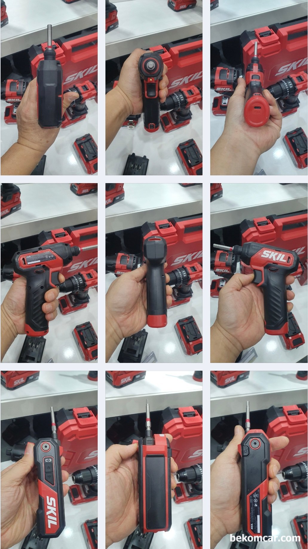 킨텍스 KOREA BUILD WEEK 전시장, SKIL 전시장, |贝科姆汽车 (bekomcar)