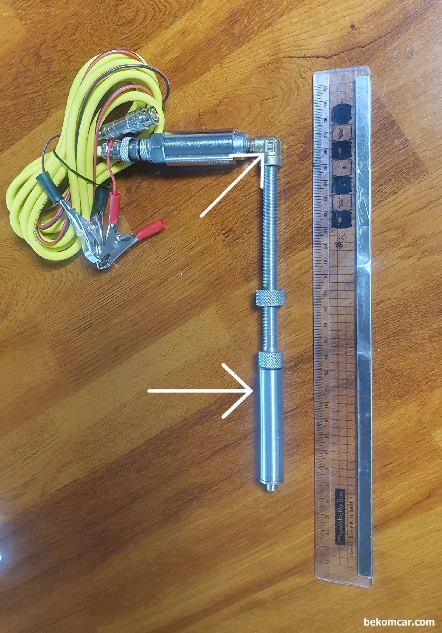ROTKEE PS100 디젤엔진 실린더압축압력센서 1차 수입분량 도착, ROTKEE PS100 디젤엔진 실린더압축압력센서 와 실제판매시 제공되는 인젝터용 아답터 이다.|بيكومكار  (bekomcar)