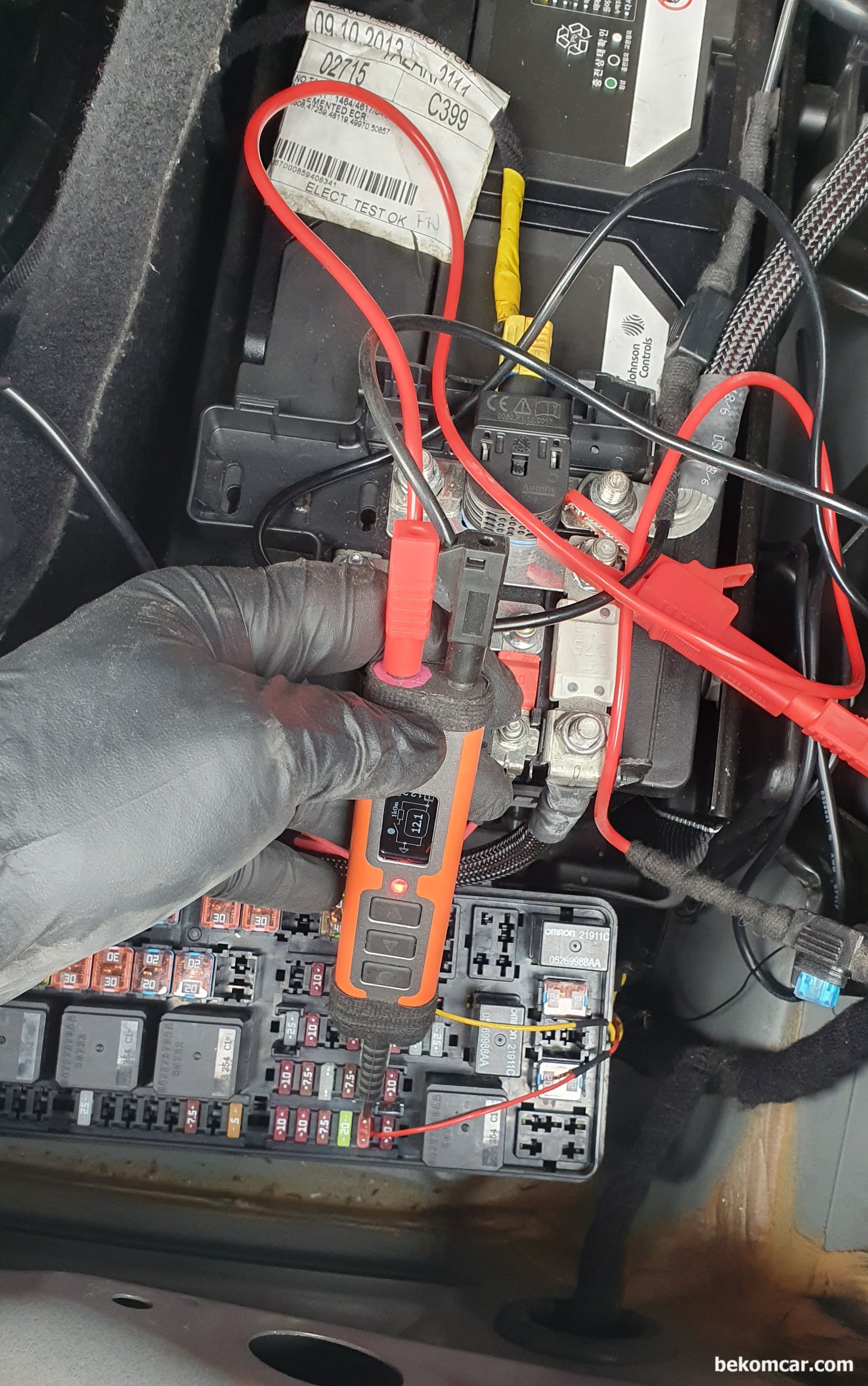 ROTKEE 엑사펜 활용사례, 휴즈 점검하기, |بيكومكار  (bekomcar)