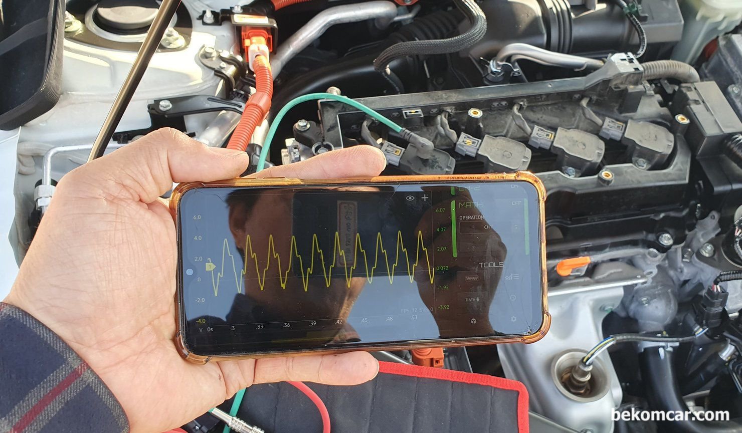 ROTKEE PDS 피에조 센서 사용시 권장사항, 데이터 수집방법도 매우 중요, 오진 피하고 정확한 진단에 필요. 밸브 스프링, 리프터, 로커암 등은 팍 스트레스를 잔뜩주어야 본색을 들어낸다. 그래서 점화파형이든 실린더압축압력이든 배기펄스 이든 꼭 1)아이들 2)급가속 3)급감속 4)아이들(급가속후 다시 아이들) 이렇게 파형을 획득하여 여러포인트에서 상황별 입체적 분석을 하는것이 더 좋다.|ベコムカー (bekomcar)