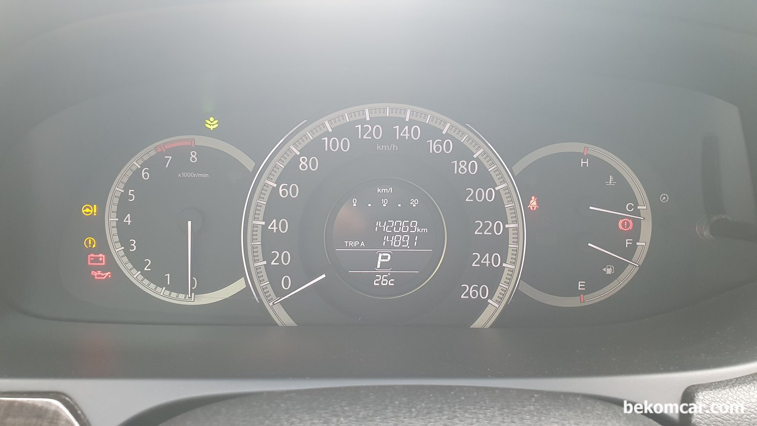 어코드 케미칼 실험일지, 6/16일 2차 투입시 142,069km 총 주행거리|贝科姆汽车 (bekomcar)