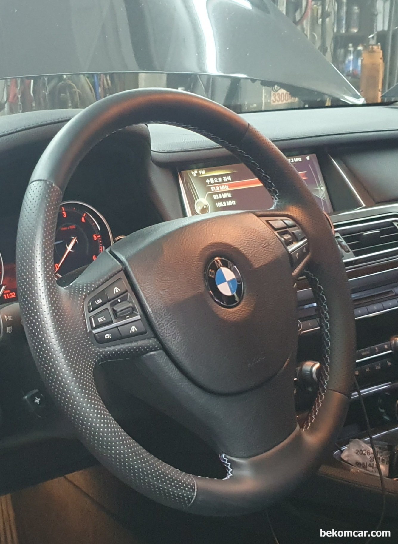 BMW F02 LCI 730Ld 디젤엔진 실린더압축압력 측정기록, 정비소 업무지원, BMW F02 LCI 730Ld N57 YG41 디젤엔진 실린더압축압력 및 진동등 진단 과정이다. 롱 바디 BMW 이다. 동네에서 주차하기 쉽지 않을듯 하다.|بيكومكار (bekomcar)